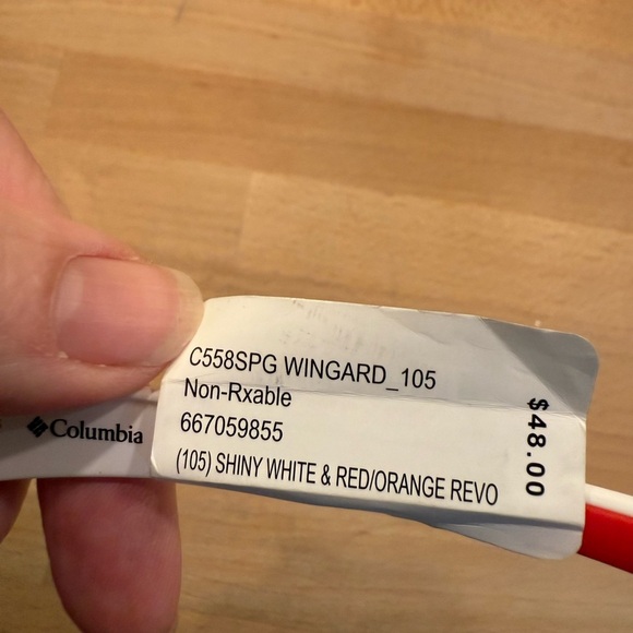 Columbia Wingtip 105 Polarized Men’s Sunglasses No Case NWT - Picture 5 of 5